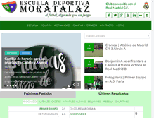 Tablet Screenshot of edmoratalaz.com